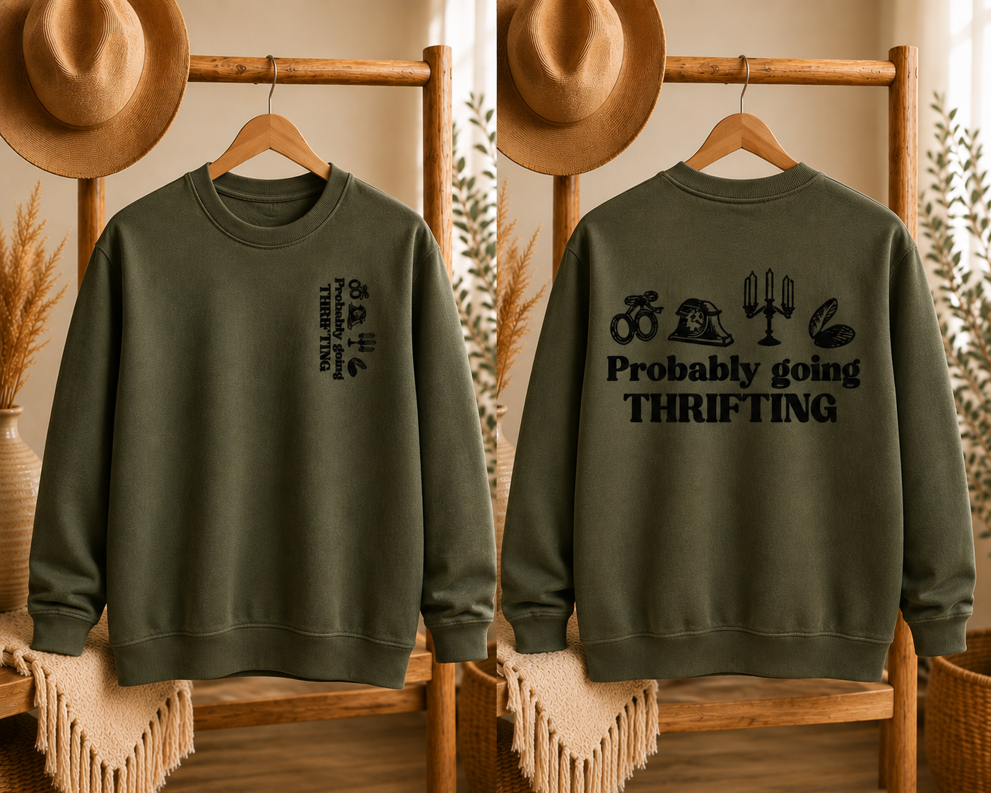 THRIFTING Crewneck