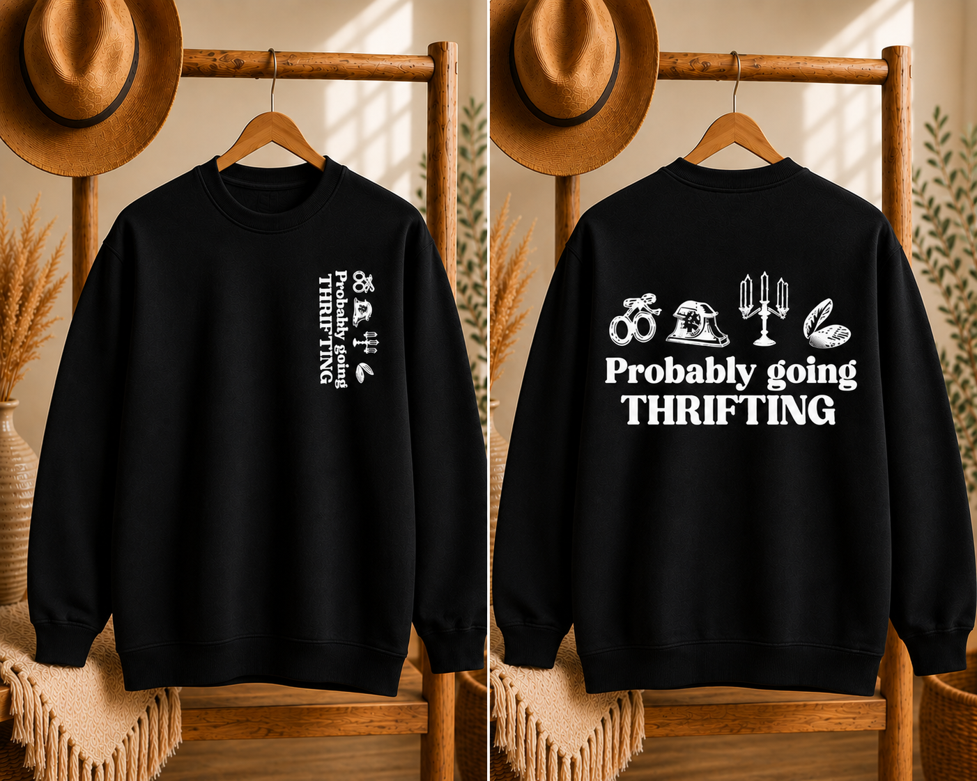 THRIFTING Crewneck