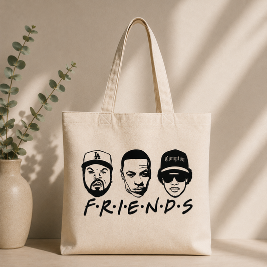 Vintage Rapper Tote Bag