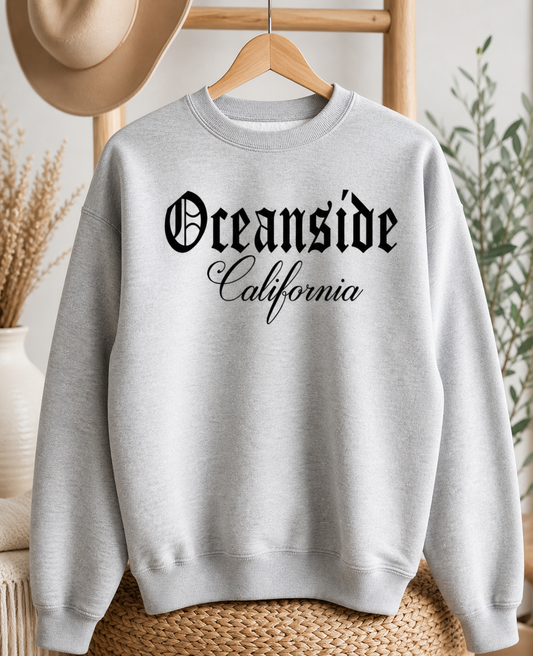 Oceanside California Crewneck