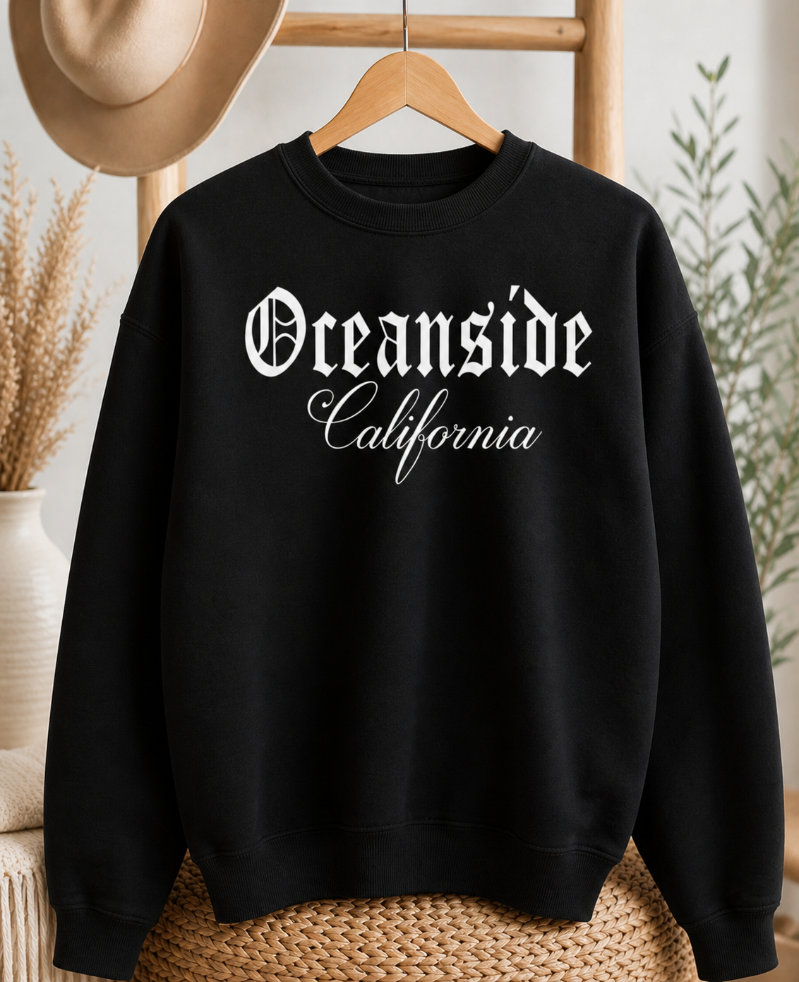 Oceanside California Crewneck