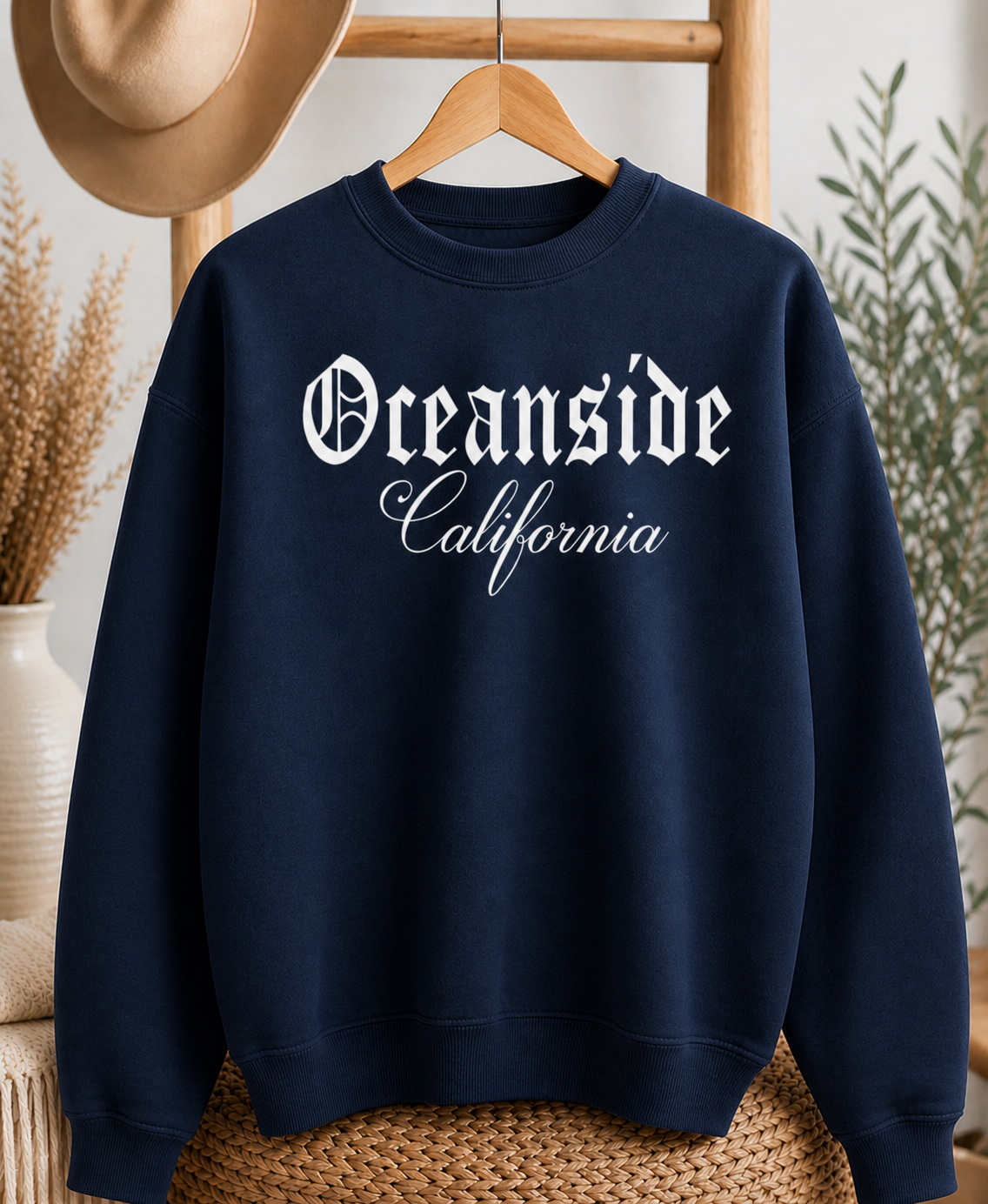 Oceanside California Crewneck