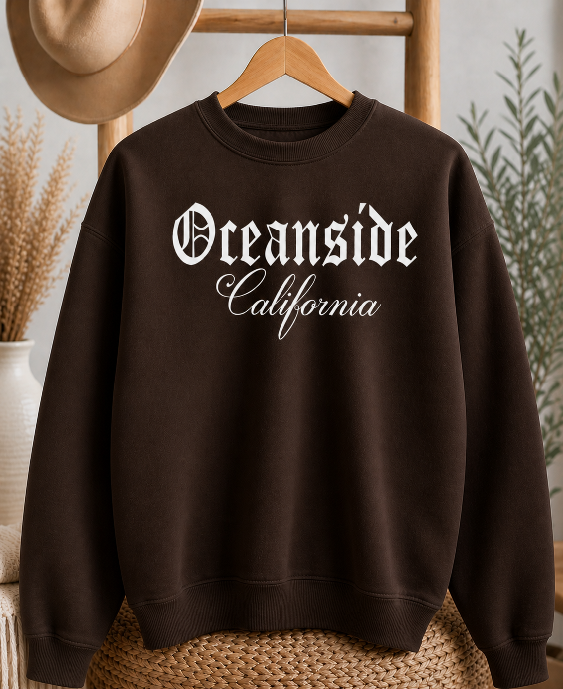 Oceanside California Crewneck