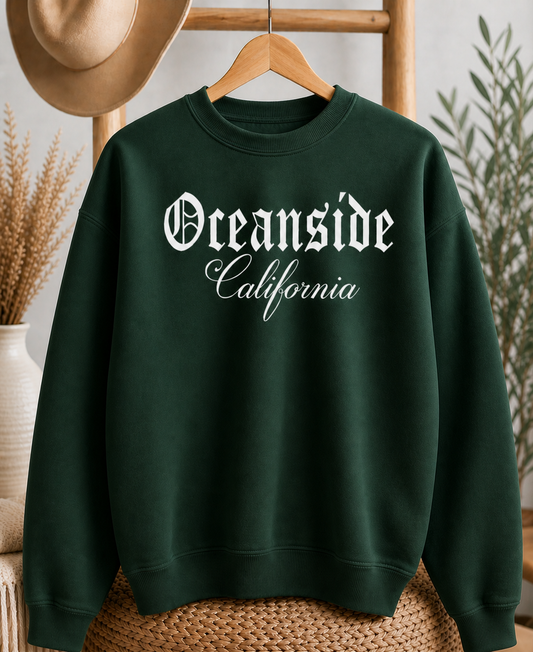Oceanside California Crewneck